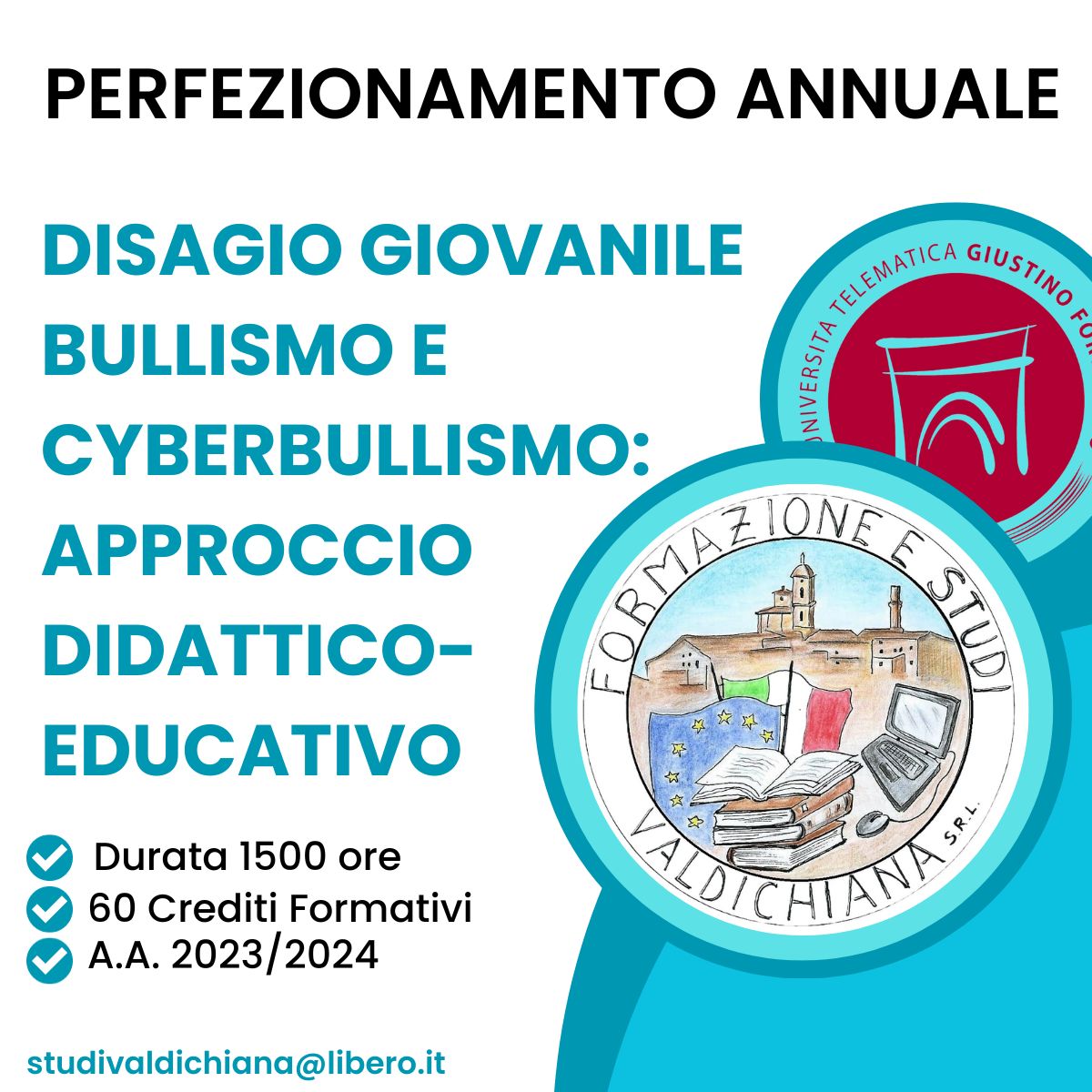 DISAGIO GIOVANILE, BULLISMO E CYBERBULLISMO: APPROCCIO DIDATTICO-EDUCATIVO